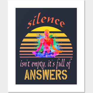 yoga Posters and Art